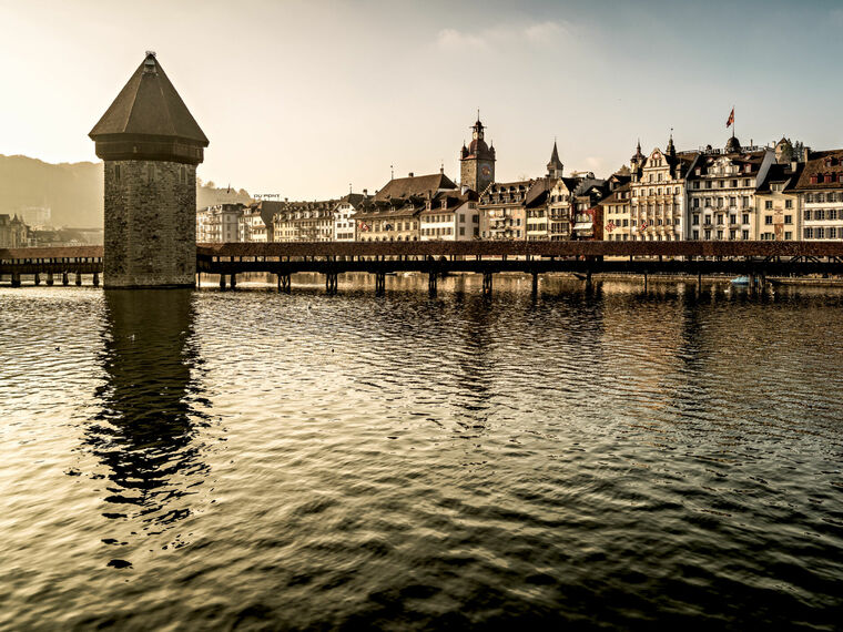 Lucerne being a beautiful travel destination in Switzerland